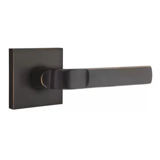 Emtek Aston Lever with Square Rose by Emtek