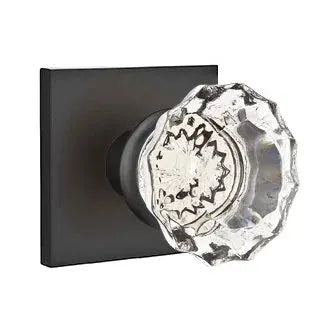Emtek Astoria Door Knob with Square Rose by Emtek