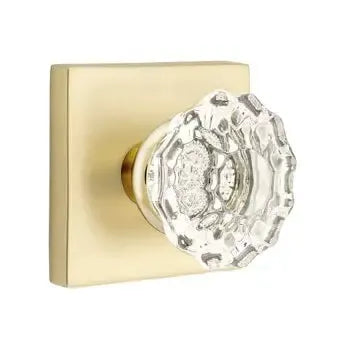 Emtek Astoria Door Knob with Square Rose by Emtek