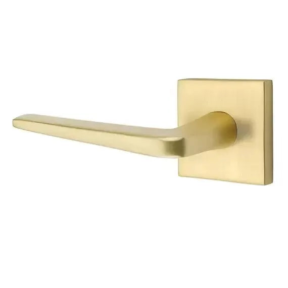 Emtek Athena Door Lever with Square Rose by Emtek