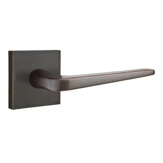 Emtek Athena Door Lever with Square Rose by Emtek