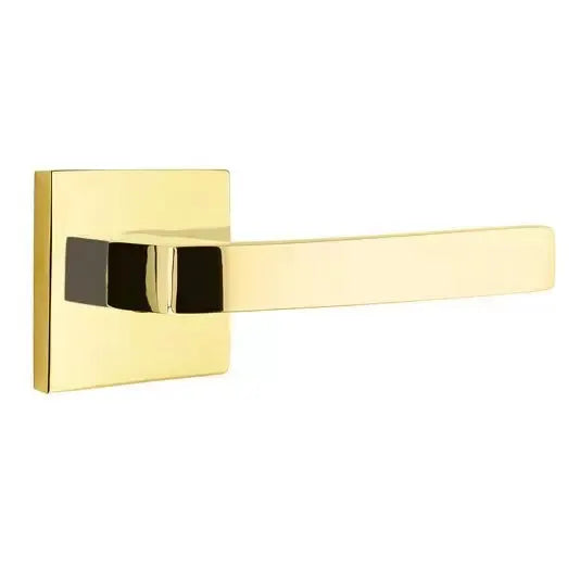 Emtek Breslin Lever with Square Rose by Emtek