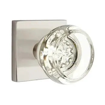 Emtek Georgetown Door Knob with Square Rose by Emtek