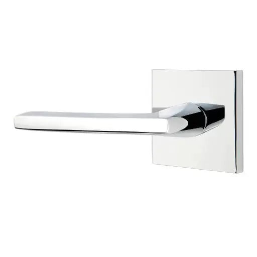 Emtek Helios Door Lever with Square Rose by Emtek