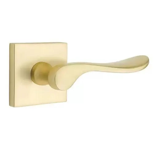 Emtek Luzern Door Lever with Square Rose by Emtek