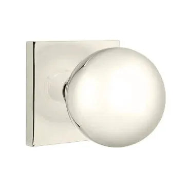 Emtek Orb Door Knob and Square Rose by Emtek