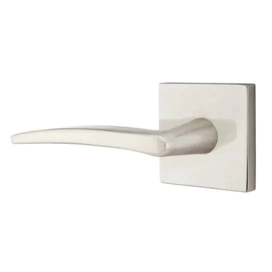 Emtek Poseidon Door Lever with Square Rose by Emtek