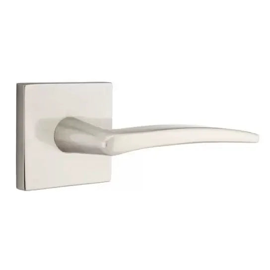 Emtek Poseidon Door Lever with Square Rose by Emtek