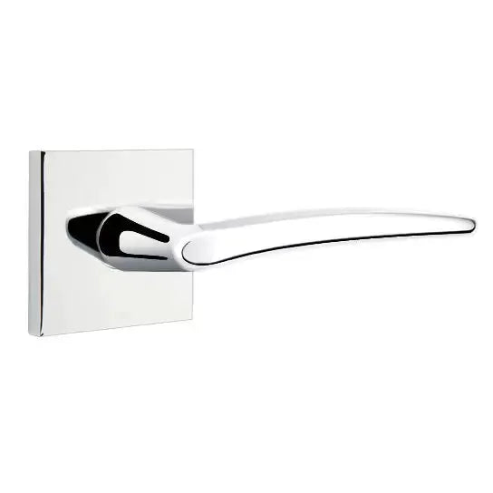 Emtek Poseidon Door Lever with Square Rose by Emtek