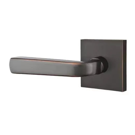 Emtek Sion Door Lever with Square Rose by Emtek