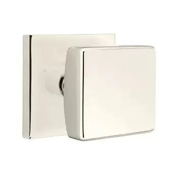 Emtek Square Door Knob with Square Rose by Emtek