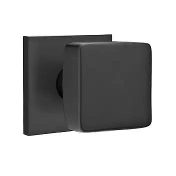 Emtek Square Door Knob with Square Rose by Emtek
