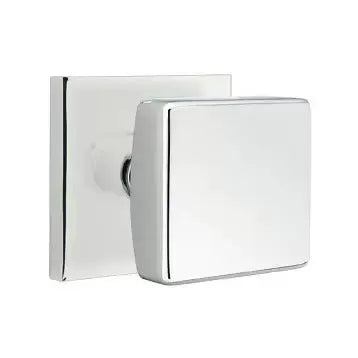 Emtek Square Door Knob with Square Rose by Emtek