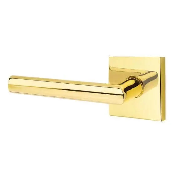 Emtek Stuttgart Door Lever with Square Rose by Emtek