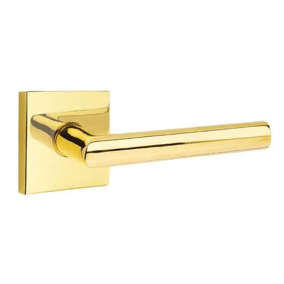 Emtek Stuttgart Door Lever with Square Rose by Emtek