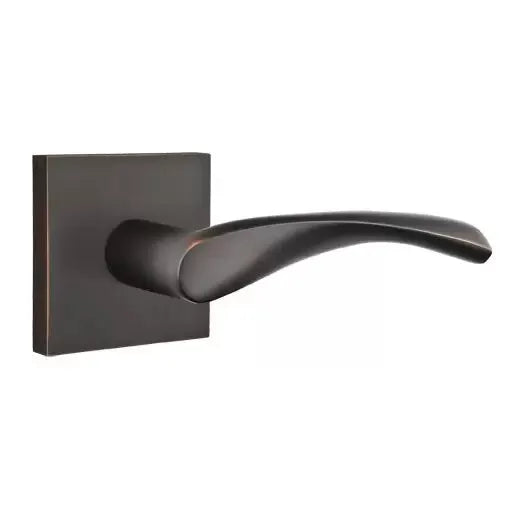 Emtek Triton Door Lever with Square Rose by Emtek