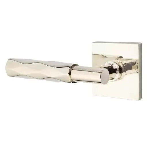 Emtek Tribeca Lever with T-Bar Stem and Square Rose by Emtek