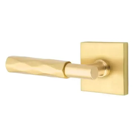 Emtek Tribeca Lever with T-Bar Stem and Square Rose by Emtek