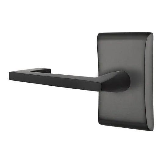 Emtek Argos Door Lever with Neos Rose by Emtek