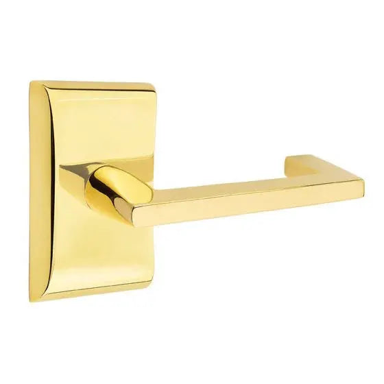 Emtek Argos Door Lever with Neos Rose by Emtek