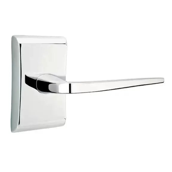 Emtek Athena Door Lever with Neos Rose by Emtek