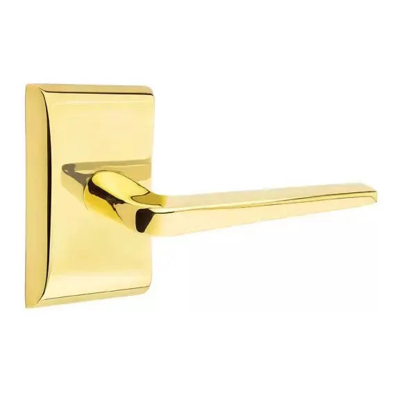 Emtek Athena Door Lever with Neos Rose by Emtek