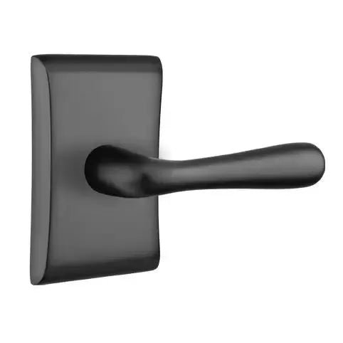 Emtek Basel Door Lever with Neos Rose by Emtek