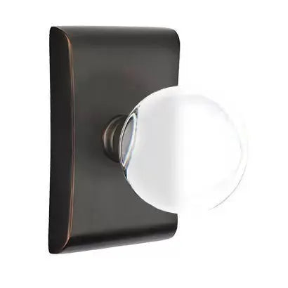 Emtek Bristol Door Knob with Neos Rose by Emtek