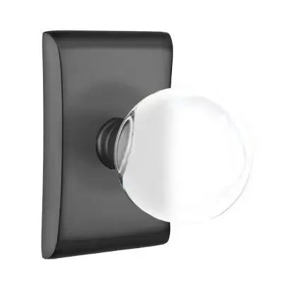 Emtek Bristol Door Knob with Neos Rose by Emtek