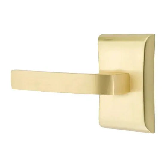 Emtek Breslin Lever with Neos Rose by Emtek