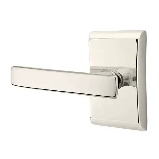 Emtek Geneva Door Lever with Neos Rose by Emtek