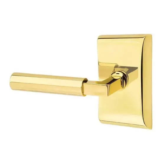 Emtek Hercules Door Lever with Neos Rose by Emtek