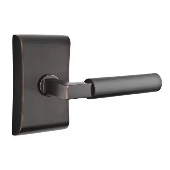 Emtek Hercules Door Lever with Neos Rose by Emtek