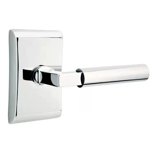 Emtek Hercules Door Lever with Neos Rose by Emtek