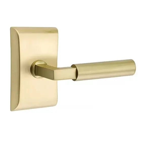 Emtek Hercules Door Lever with Neos Rose by Emtek