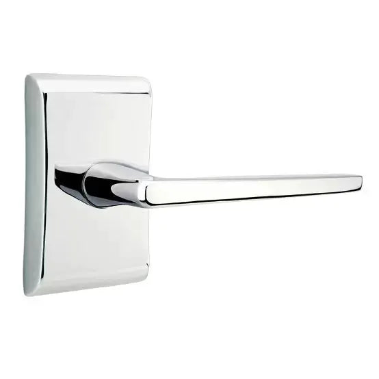 Emtek Hermes Door Lever with Neos Rose by Emtek