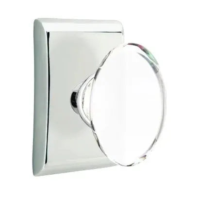 Emtek Hampton Door Knob with Neos Rose by Emtek