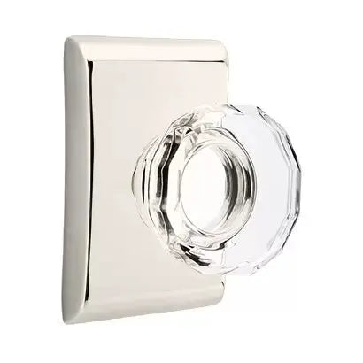 Emtek Lowell Door Knob with Neos Rose by Emtek