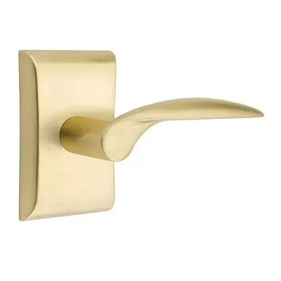 Emtek Mercury Door Lever with Neos Rose by Emtek