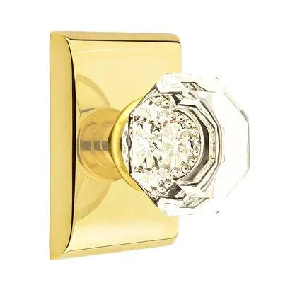 Emtek Old Town Door Knob with Neos Rose by Emtek