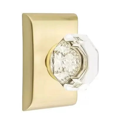 Emtek Old Town Door Knob with Neos Rose by Emtek