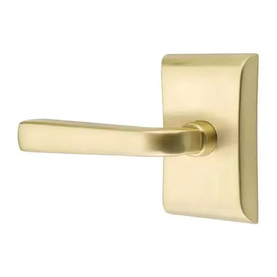 Emtek Sion Door Lever with Neos Rose by Emtek