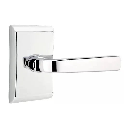 Emtek Sion Door Lever with Neos Rose by Emtek