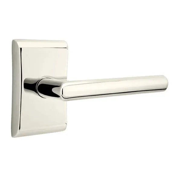 Emtek Stuttgart Door Lever with Neos Rose by Emtek