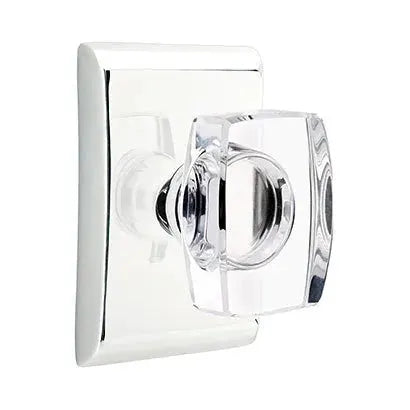 Emtek Windsor Door Knob with Neos Rose by Emtek