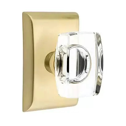 Emtek Windsor Door Knob with Neos Rose by Emtek