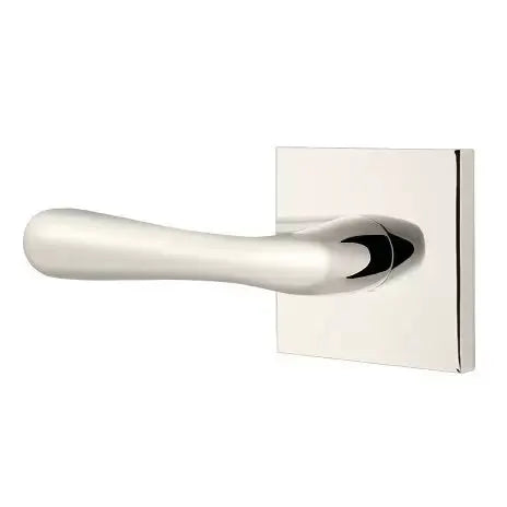 Emtek Basel Door Lever with Square Rose by Emtek