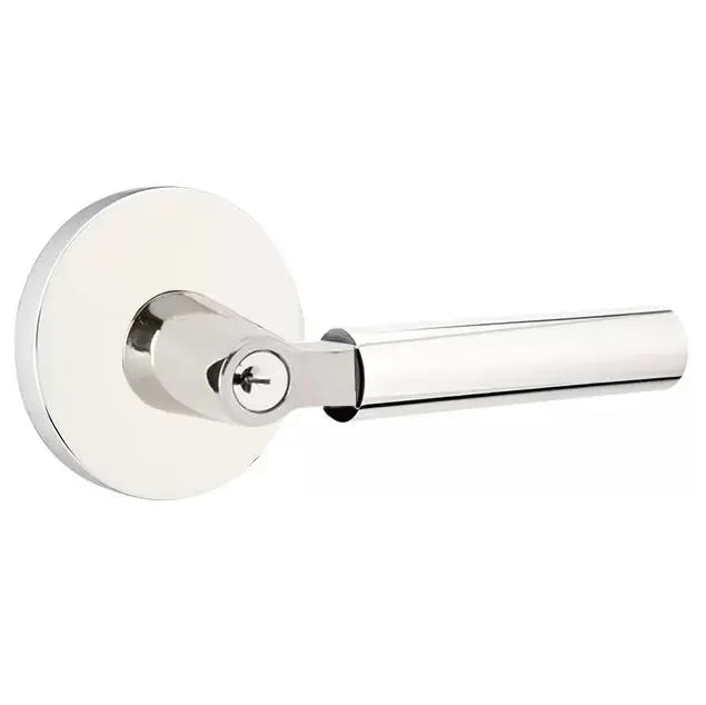 Emtek Hercules Door Lever with Disk Rose by Emtek