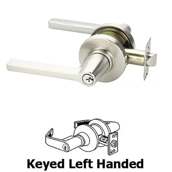 Emtek Helios Door Lever with Disk Rose by Emtek