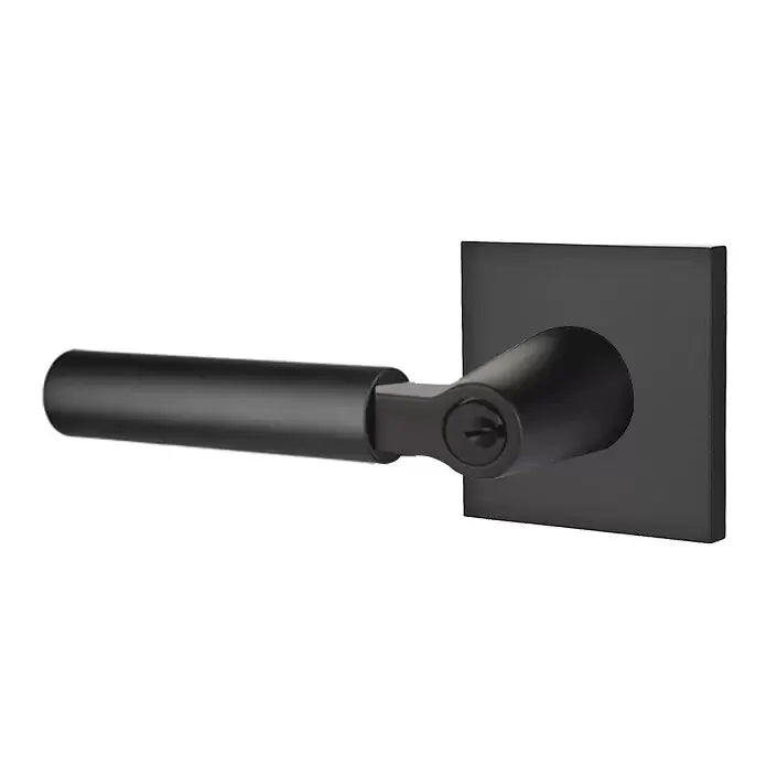 Emtek Hercules Door Lever with Square Rose by Emtek